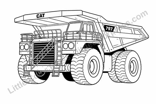 Caterpillar 797 Dump Truck