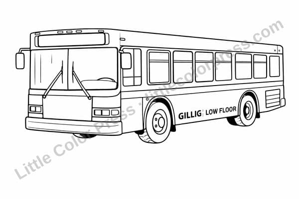 Gillig Low Floor City Bus