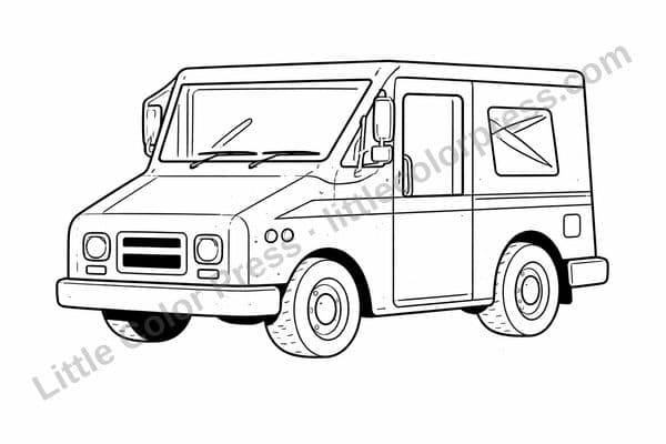 Grumman LLV Mail Truck