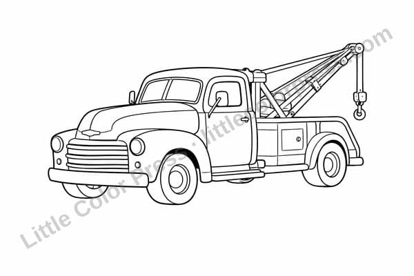 Car Coloring Page 18