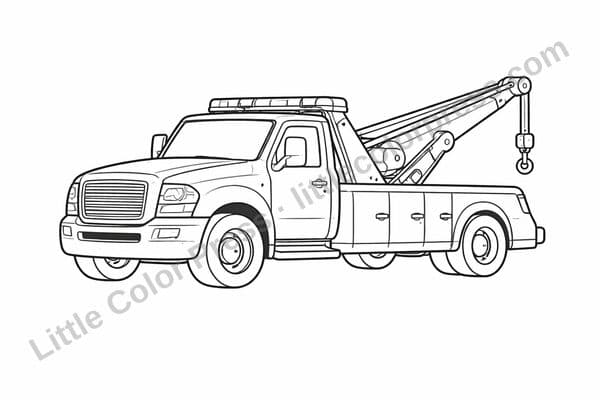 Car Coloring Page 19