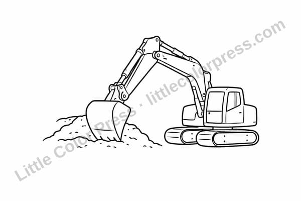 Car Coloring Page 3