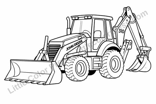 John Deere 310 Backhoe