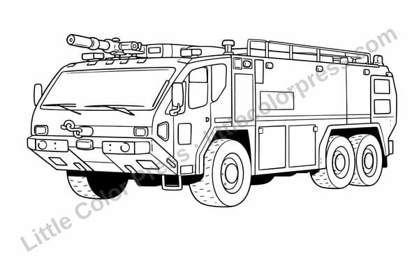 Oshkosh Striker 3000 Airport Fire Truck