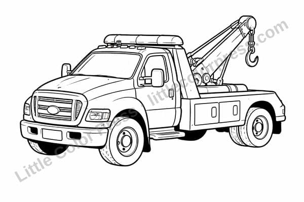 Tow Truck – Ford F-650 Wrecker