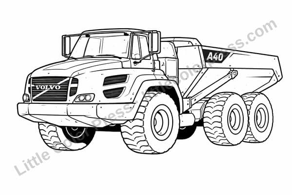 Volvo A40 Articulated Dump Truck